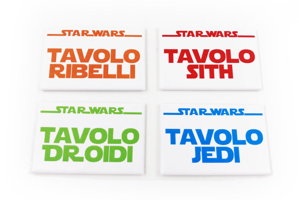 calamite personalizzate a tema star wars