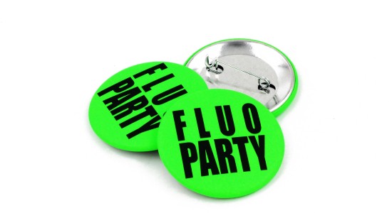 Spille personalizzate fluo|